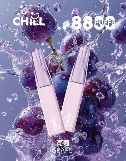 【鴨嘴獸CHILL】8800口潮流拋棄式小煙｜濃郁順喉玩家首選｜台灣現貨 7-11貨到