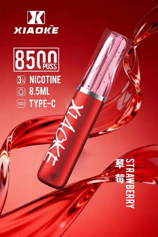 【XIAOKE 梟客】8500口拋棄式電子煙｜8.5ml儲油量 × Type-C充電設計｜台灣現貨秒發